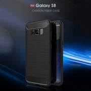Custodia TPU con fibra di carbonio per Samsung Galaxy S8