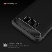 Custodia TPU con fibra di carbonio per Samsung Galaxy S8