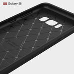 Custodia TPU con fibra di carbonio per Samsung Galaxy S8