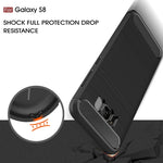 Custodia TPU con fibra di carbonio per Samsung Galaxy S8