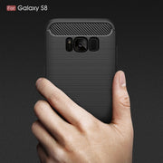 Custodia TPU con fibra di carbonio per Samsung Galaxy S8