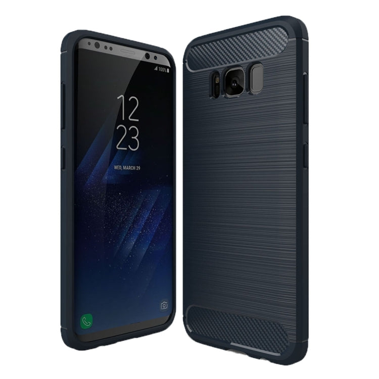 Custodia TPU con fibra di carbonio per Samsung Galaxy S8