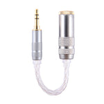 ZS0021 Cavo adattatore bilanciamento da 3,5 mm maschio a 4,4 mm femmina, 3.5mm Male to 4.4mm Female