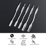 ZS0021 Cavo adattatore bilanciamento da 3,5 mm maschio a 2,5 mm femmina, 3.5mm Male to 2.5mm Female