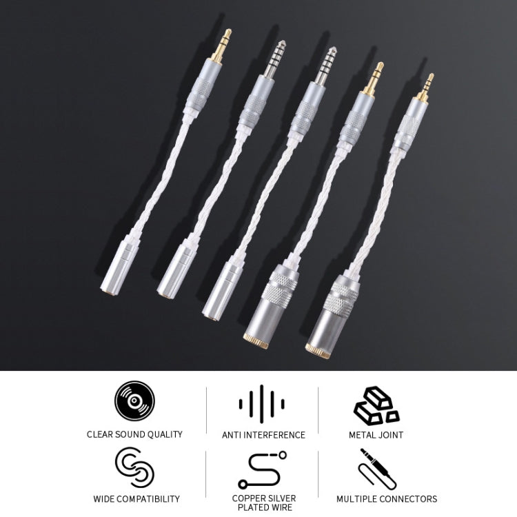ZS0021 Cavo adattatore bilanciamento da 3,5 mm maschio a 2,5 mm femmina, 3.5mm Male to 2.5mm Female