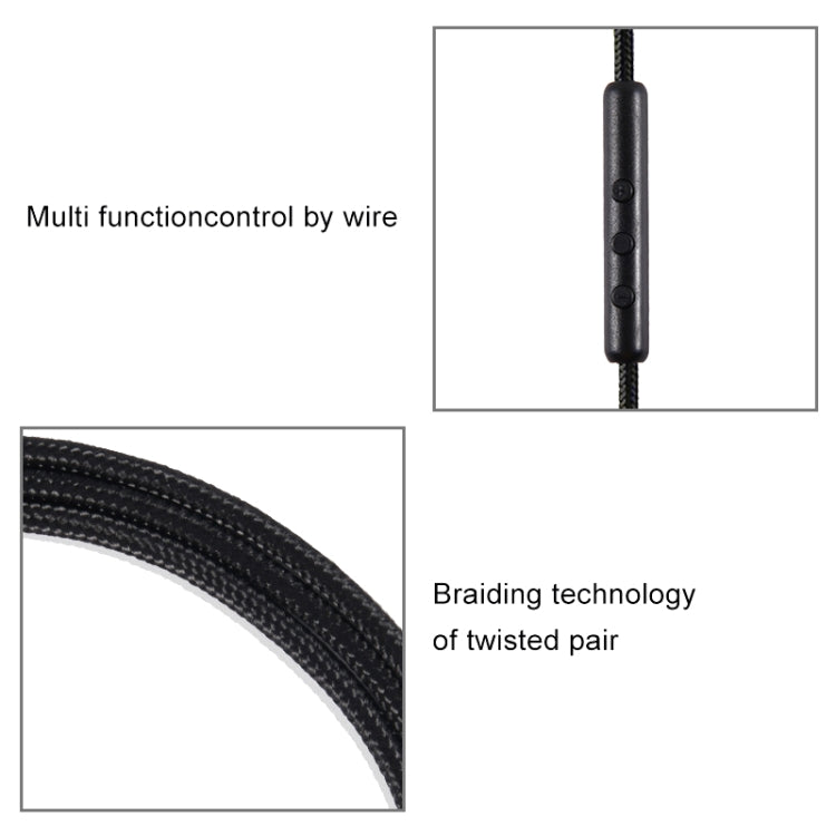 ZS0047 Cavo audio per auricolari versione HD4.30 con controllo del filo di chiamata, Call Wire Control Version