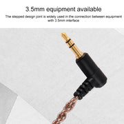ZS0027 Cavo audio per cuffie da 3,5 mm a A2DC per Audio-technica ATH-LS50 E40 E70 CKR100 CKS1100