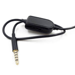 Cavo audio per cuffie da gioco versione controllo volume ZS0086 per Logitech Astro A10 A40 A30, Volume Control Version