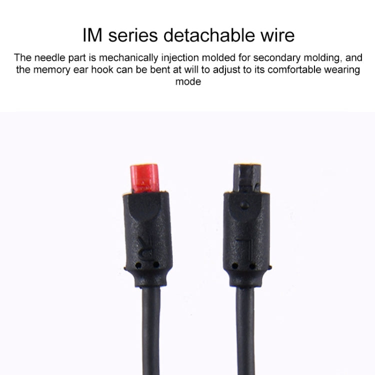 ZS0103 Cavo audio per cuffie senza microfono per Audio-technica ATH-IM50 IM70 IM02 IM03 IM04, without Mic