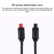ZS0103 Cavo audio per cuffie senza microfono per Audio-technica ATH-IM50 IM70 IM02 IM03 IM04, without Mic