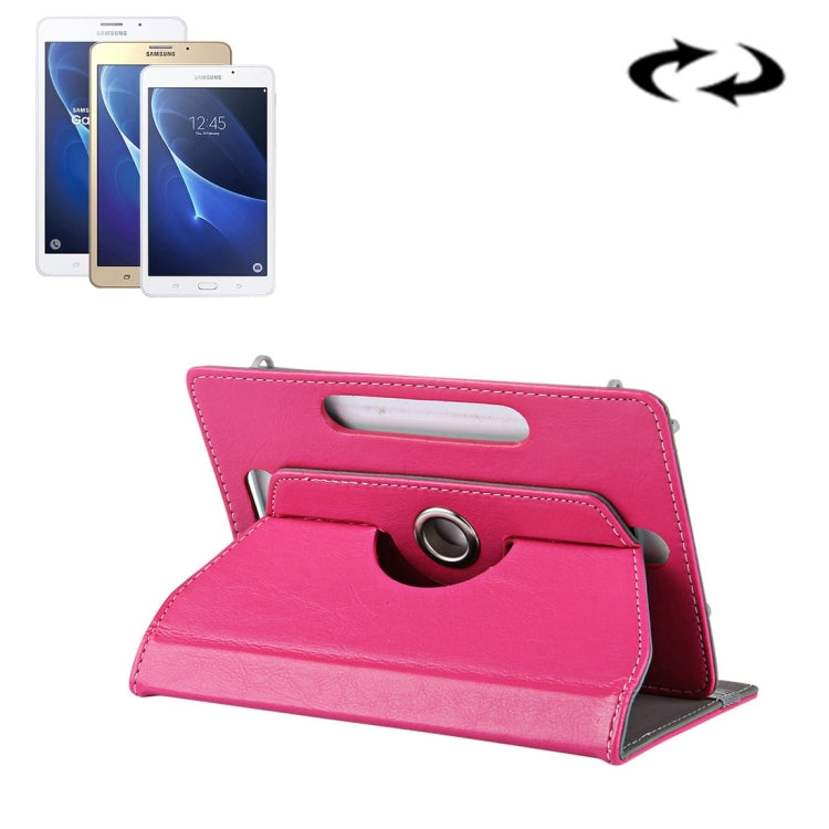 Custodia in PU con texture Crazy Horse per tablet da 7 pollici