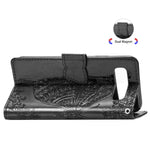 Custodia portafoglio in pelle Butterfly per Galaxy S10+