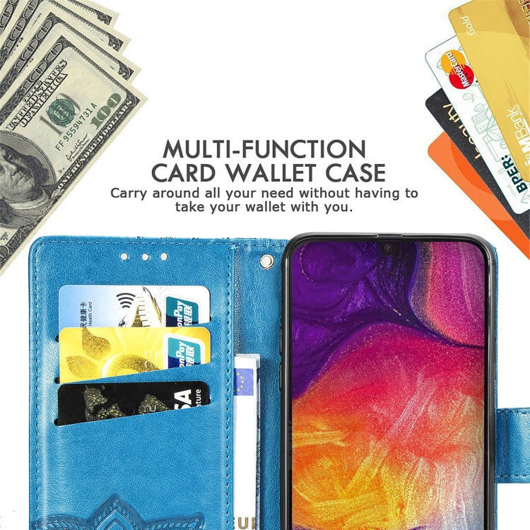 Custodia portafoglio in pelle per Samsung Galaxy A50