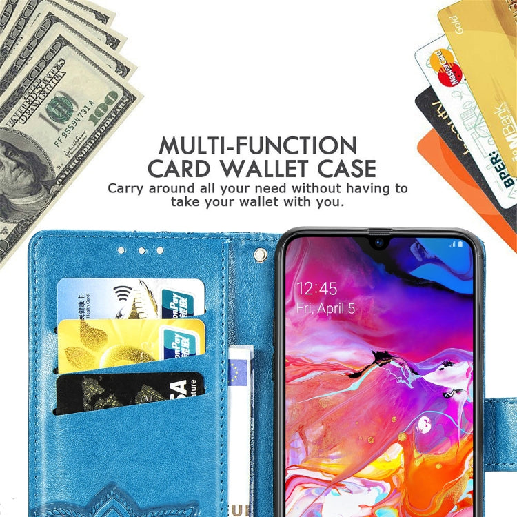 Custodia portafoglio in pelle per Samsung Galaxy A70