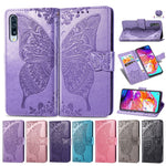 Custodia portafoglio in pelle per Samsung Galaxy A70