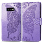 Custodia portafoglio in pelle per Galaxy S10e con slot carte