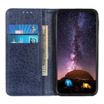 Custodia portafoglio in pelle per Galaxy A70 con chiusura magneti