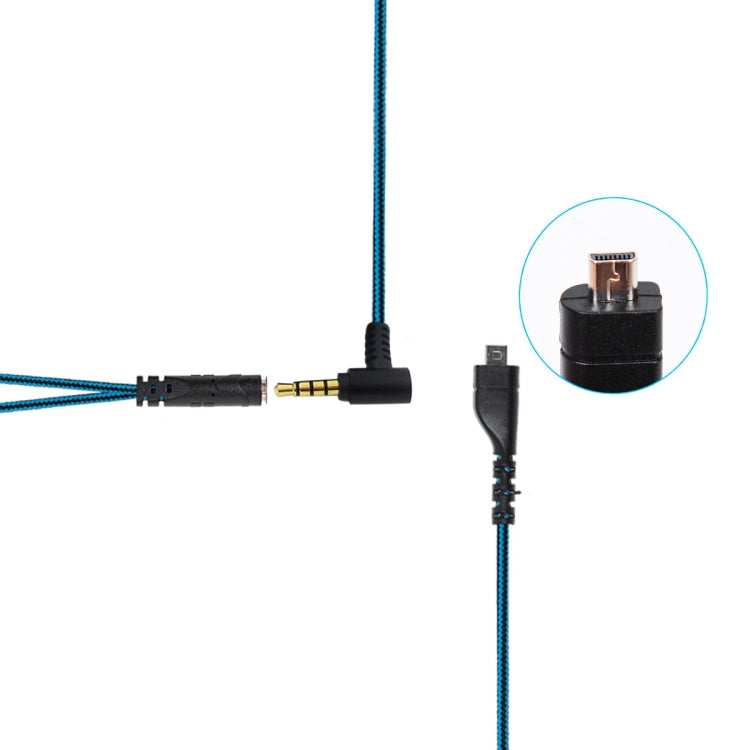 ZS0158 Cavo audio per cuffie da gioco con presa a gomito per SteelSeries Arctis 3/5/7, Elbow Plug