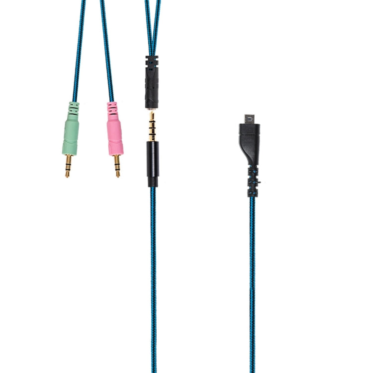 ZS0158 Spina dritta + cavo adattatore Cavo audio per cuffie da gioco per SteelSeries Arctis 3/5/7, Straight Plug + Adapter Cable