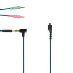 ZS0158 Spina a gomito + cavo adattatore Cavo audio per cuffie da gioco per SteelSeries Arctis 3/5/7, Elbow Plug + Adapter Cable