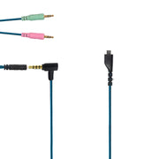ZS0158 Spina a gomito + cavo adattatore Cavo audio per cuffie da gioco per SteelSeries Arctis 3/5/7, Elbow Plug + Adapter Cable
