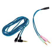 ZS0158 Spina a gomito + cavo adattatore Cavo audio per cuffie da gioco per SteelSeries Arctis 3/5/7, Elbow Plug + Adapter Cable