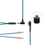ZS0158 Spina a gomito + cavo adattatore Cavo audio per cuffie da gioco per SteelSeries Arctis 3/5/7, Elbow Plug + Adapter Cable