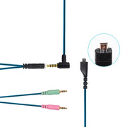 ZS0158 Spina a gomito + cavo adattatore Cavo audio per cuffie da gioco per SteelSeries Arctis 3/5/7, Elbow Plug + Adapter Cable