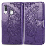 Custodia portafoglio in pelle per Samsung Galaxy A40