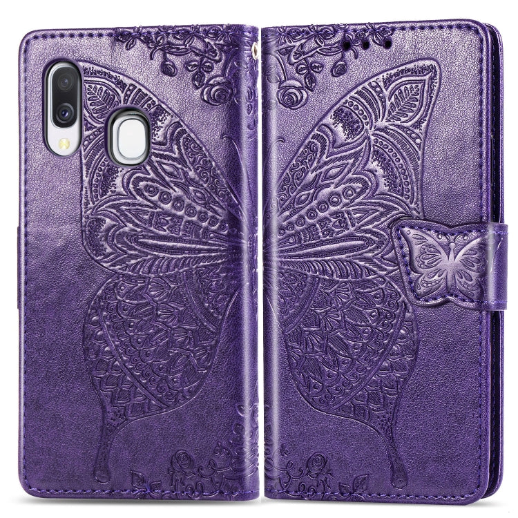 Custodia portafoglio in pelle per Samsung Galaxy A40