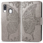 Custodia portafoglio in pelle per Samsung Galaxy A40
