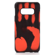 Custodia in pelle con sensore termico per Galaxy S10