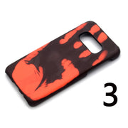 Custodia in pelle con sensore termico per Galaxy S10