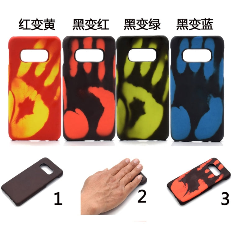 Custodia in pelle con sensore termico per Galaxy S10
