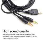 ZS0224 Cavo audio per cuffie a 3 poli per SteelSeries Arctis 3/5/7/Pro, ZS0224