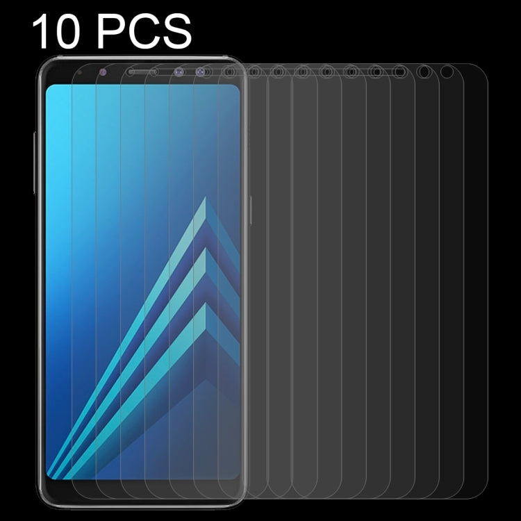 Pellicola vetro temperato per Galaxy A8+ (2018) 0,26 mm 9H
