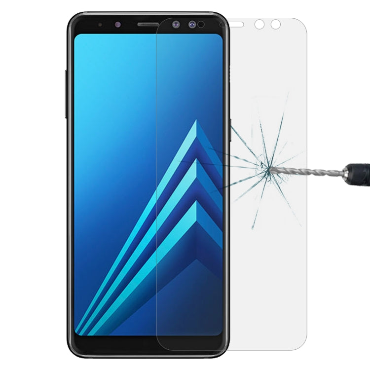 Pellicola vetro temperato per Galaxy A8+ 2018 0,26 mm 9H