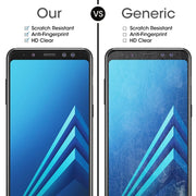 Pellicola vetro temperato per Galaxy A8+ 2018 0,26 mm 9H