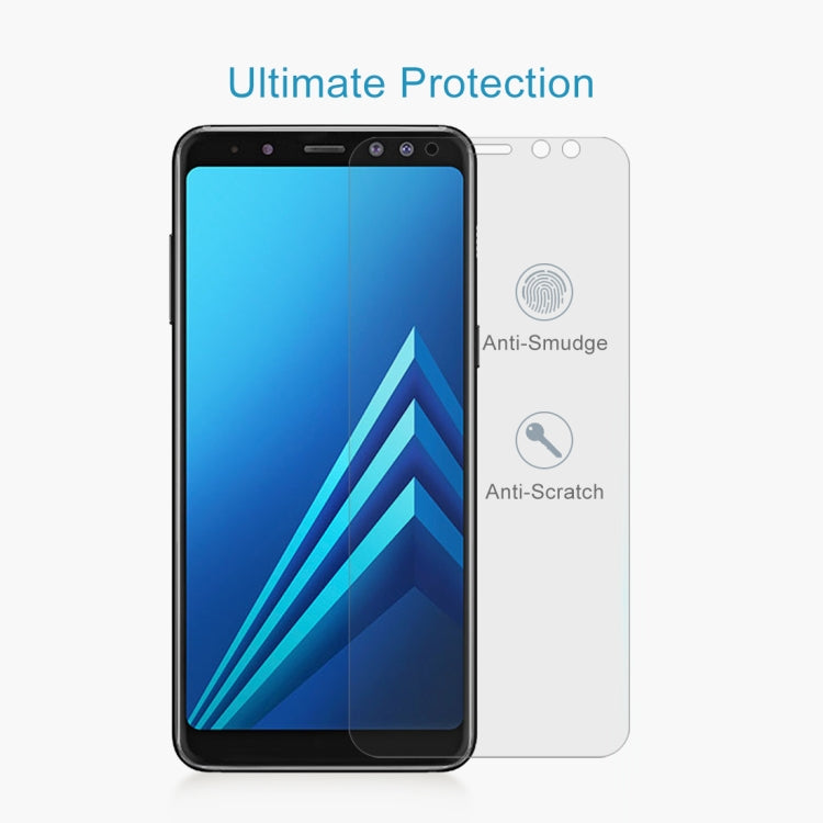 Pellicola vetro temperato per Galaxy A8+ 2018 0,26 mm 9H