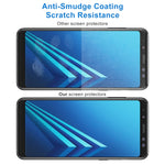 Pellicola vetro temperato per Galaxy A8+ 2018 0,26 mm 9H