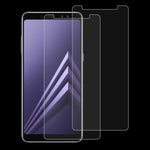 Set 2 pellicole vetro temperato 9H per Galaxy A8 2018