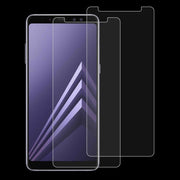 Set 2 vetri temperati 9H per Samsung Galaxy A8 2018