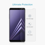 Set 2 pellicole vetro temperato 9H per Galaxy A8 2018