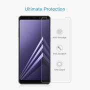 Set 2 vetri temperati 9H per Samsung Galaxy A8 2018