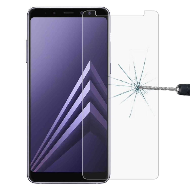Pellicola vetro temperato per Galaxy A8 (2018) 0,26 mm 9H