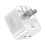 Caricatore PD doppia porta USB-C 35W ROCK T58 CN Plug
