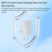 Caricabatterie rapido WK WP-U140 33W USB-C