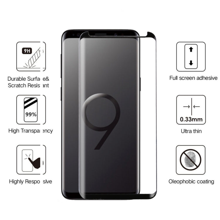 Pellicola vetro temperato 0,33 mm per Galaxy S9+ 9H