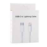 Cavo ricarica rapida USB-C a 8 pin 20W 1 metro