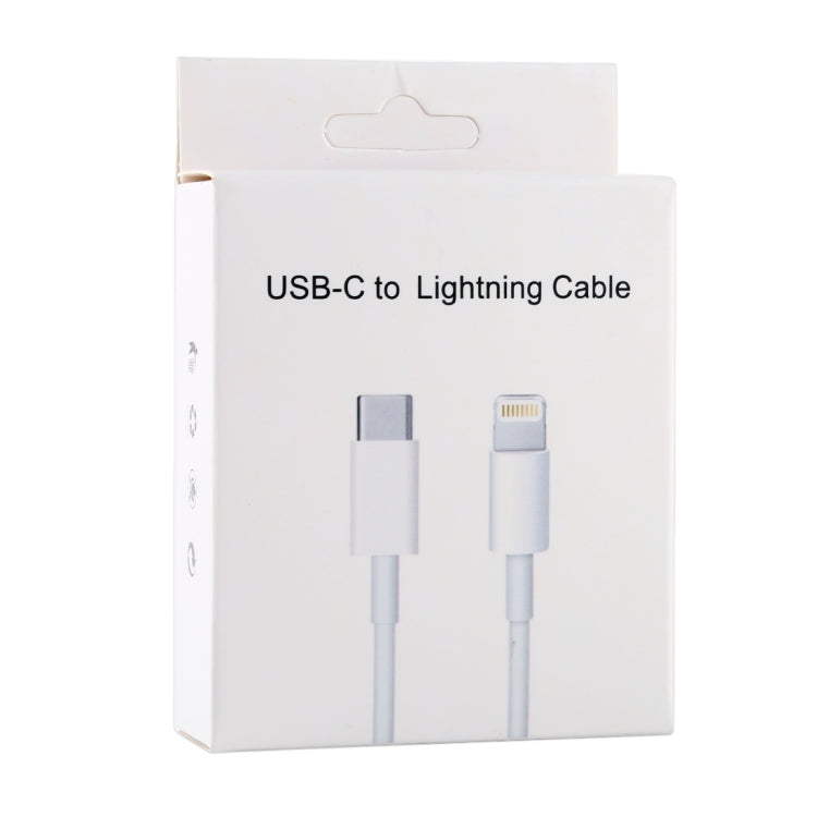 Cavo ricarica rapida USB-C a 8 pin 20W 1 metro